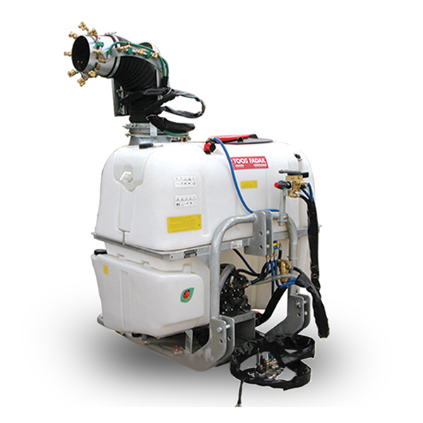 سمپاش سوارشونده توربولاینر 800 لیتری طوس فدک